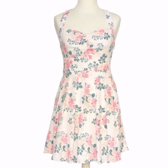 PAPER CROWN + RIFLE PAPER CO ‘Forget Me Not’ Dress - Picture 1 of 8